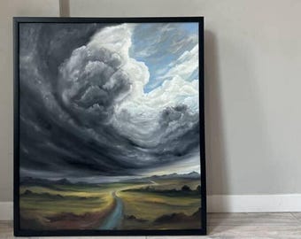 REPRODUCTION  «Valley» 80x70 cm «31.5 × 27.6 inches