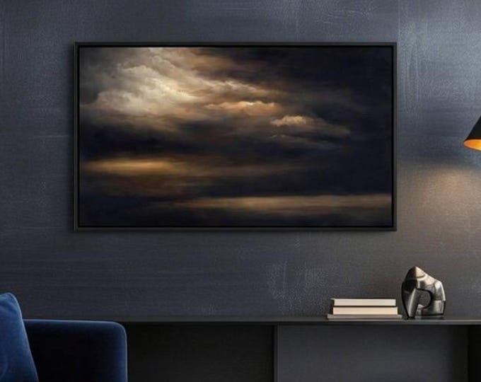 Original| Painting Title “Where there is nothing” Size: 40x70cm (15.75x27.56 inches)