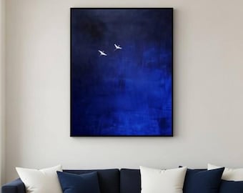 ORIGINAL: “Silent Flight”  70x90 cm oil