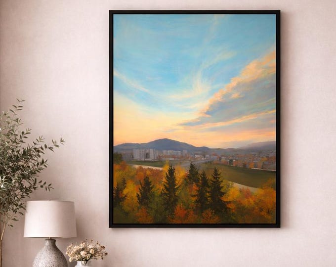 Original| Oil Painting “Mukachevo Landscape”