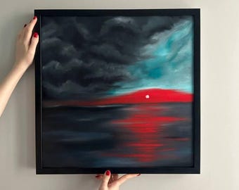 ORIGINAL “Where We Are Not” Size 40×40 cm