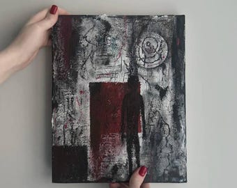 ORIGINAL “The Secret Guardian” 30х20 cm (11.8x7.9)