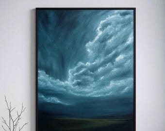 REPRODUCTION: «Where Storms Whisper» 80х90