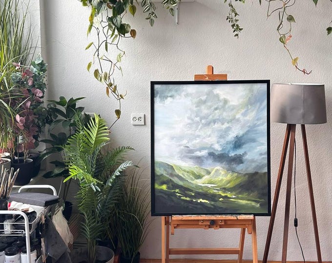 Paintings Light Over the Hills