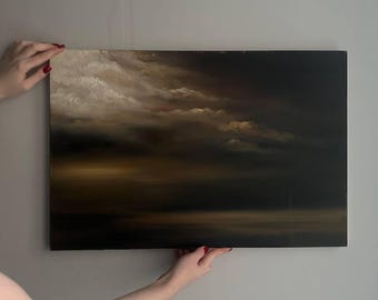 Painting Title Where there is nothing Size: 40×70cm 15.75×27.56 inches