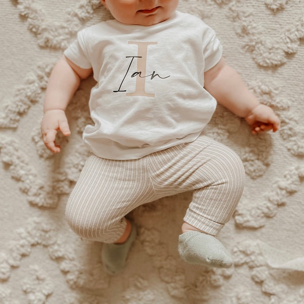 KINDER | BABY | T-SHIRT | Jungen & Mädchen | Personalisiert | Handmade | Bio Baumwolle | Unisex