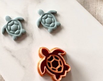 Sea turtle clay cutter • turtle cutter • polymer clay cutter • clay tools