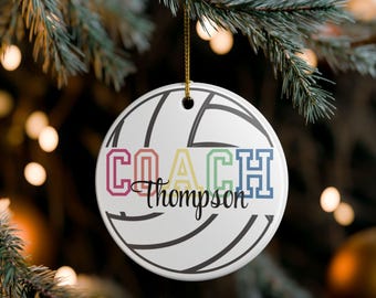Personalisierte Verzierung Geschenk für Sie, personalisierte Verzierung Geschenk für Trainer, Sporttrainer Ende der Saison Dankeschön Geschenk, benutzerdefinierte Trainer Verzierung