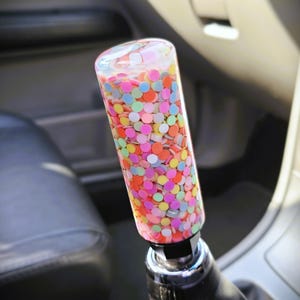 Confetti Shift Knob - M8 M10 M12 Handmade Custom Gear Stick
