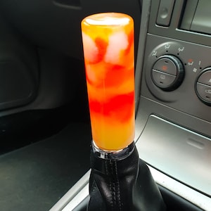 Pomo de palanca de cambios de resina hecho a mano - Manual de cambios personalizado M8 M10 M12