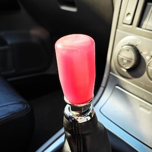 Metallic Pink Shift Knob - M8 M10 M12 Custom Handmade Gear