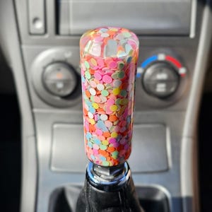 Gałka zmiany biegów w kropki - M8 M10 M12, ręcznie robiona, niestandardowa