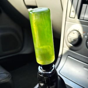 Green Shift Knob - M8 M10 M12 Handmade Custom Gear Stick