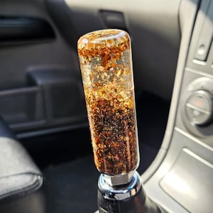 Manopla de câmbio Autumn Flake - Câmbio manual M8 M10 M12 para carros e carros automáticos.