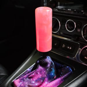 Pink Pearl Shift Knob - Handmade Custom M8 M10 M12 Universal Gear