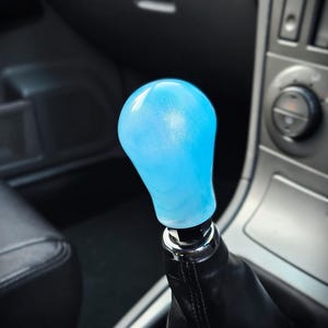 Blue Galaxy Shift Knob - M8 M10 M12 Handmade Custom Gear Stick