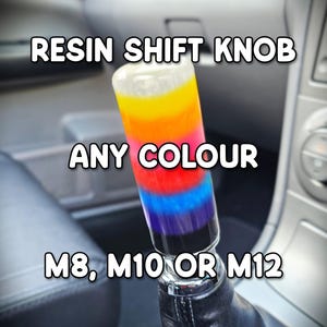 Custom Shift Knob - Handmade Personalised Gear M8 M10 M12