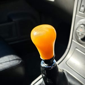 Golden Orb Shift Knob - M8 M10 M12 Handmade Custom Gear Stick