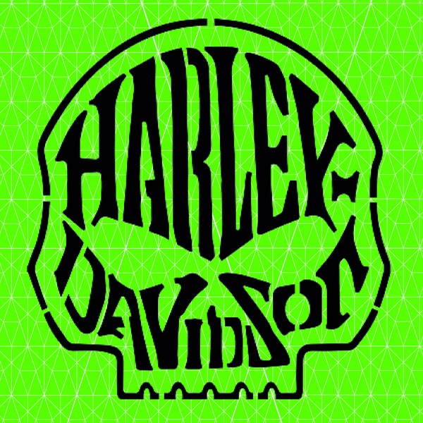 Harley Davidson Painting Stencils Etsy