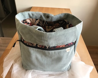 BORSA TOTE IN VELLUTO