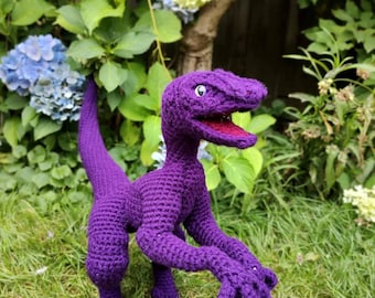 Dinosaure au Crochet Vélociraptor