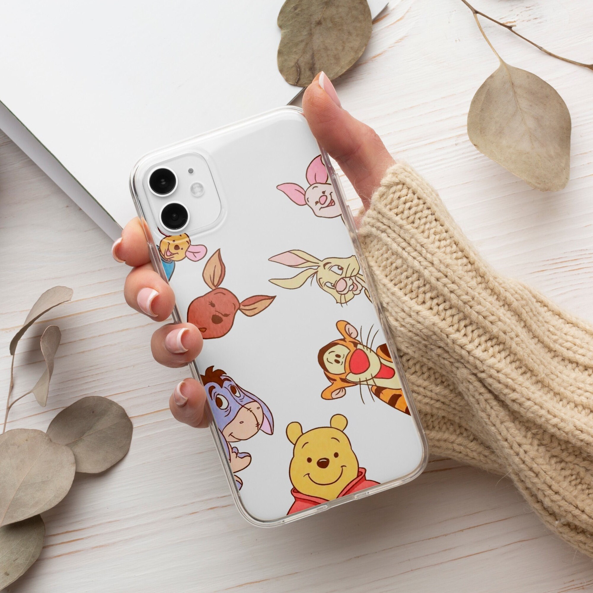 Pooh Phone Case Cute Animated Cartoons Phone Case Tom Phone Etsy
