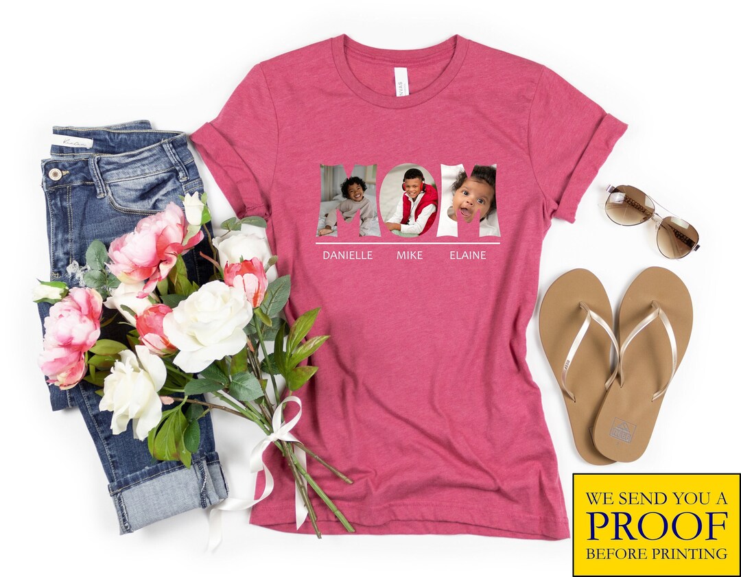 Dear Mom Xoxo - Personalized Custom Premium T-shirt