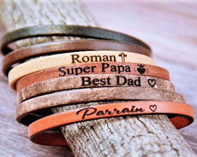 ZENSE - Bracciale Da Uomo Regolabile In Pelle Intrecciata Con Corda Intrecciata