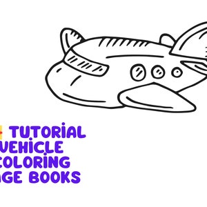 30+ Tutorial Vehicle Coloring Page Books for Kids, 30+ Vehicle