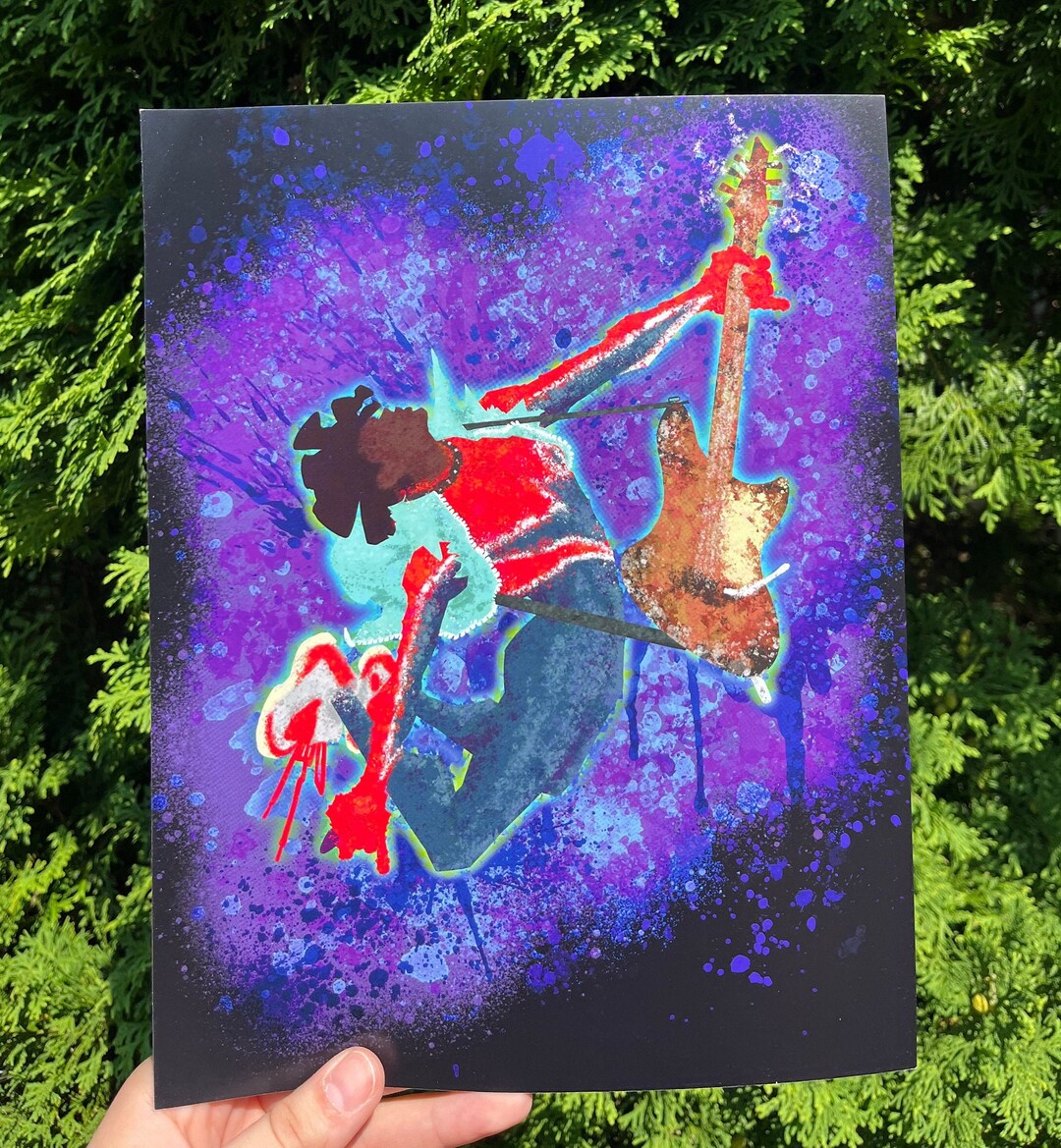 Hobie Punk Spray Paint Splatter Poster! - Etsy