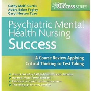 Psychiatric Mental Health Nursing Success, Q&A Review Full Text
