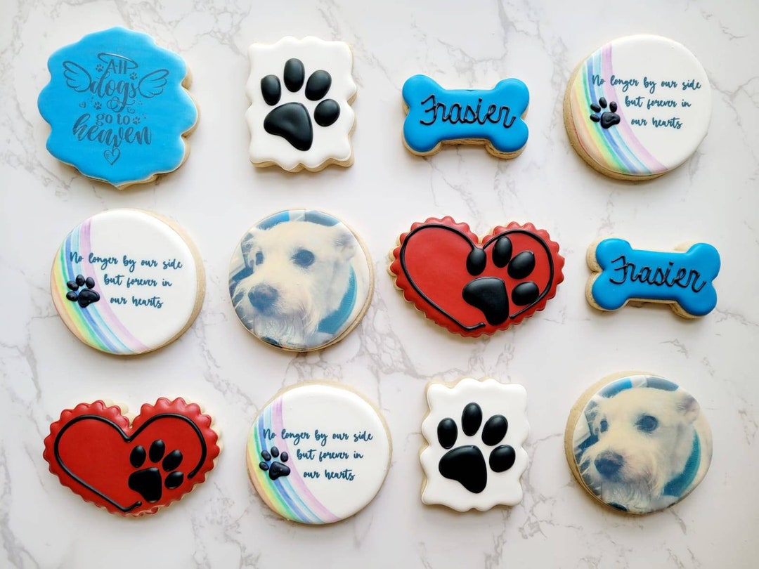 Sympathy Theme Sugar Cookies Custom Sugar Cookies Etsy