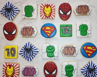 Character Birthday Sugar Cookies - Custom Sugar Cookies