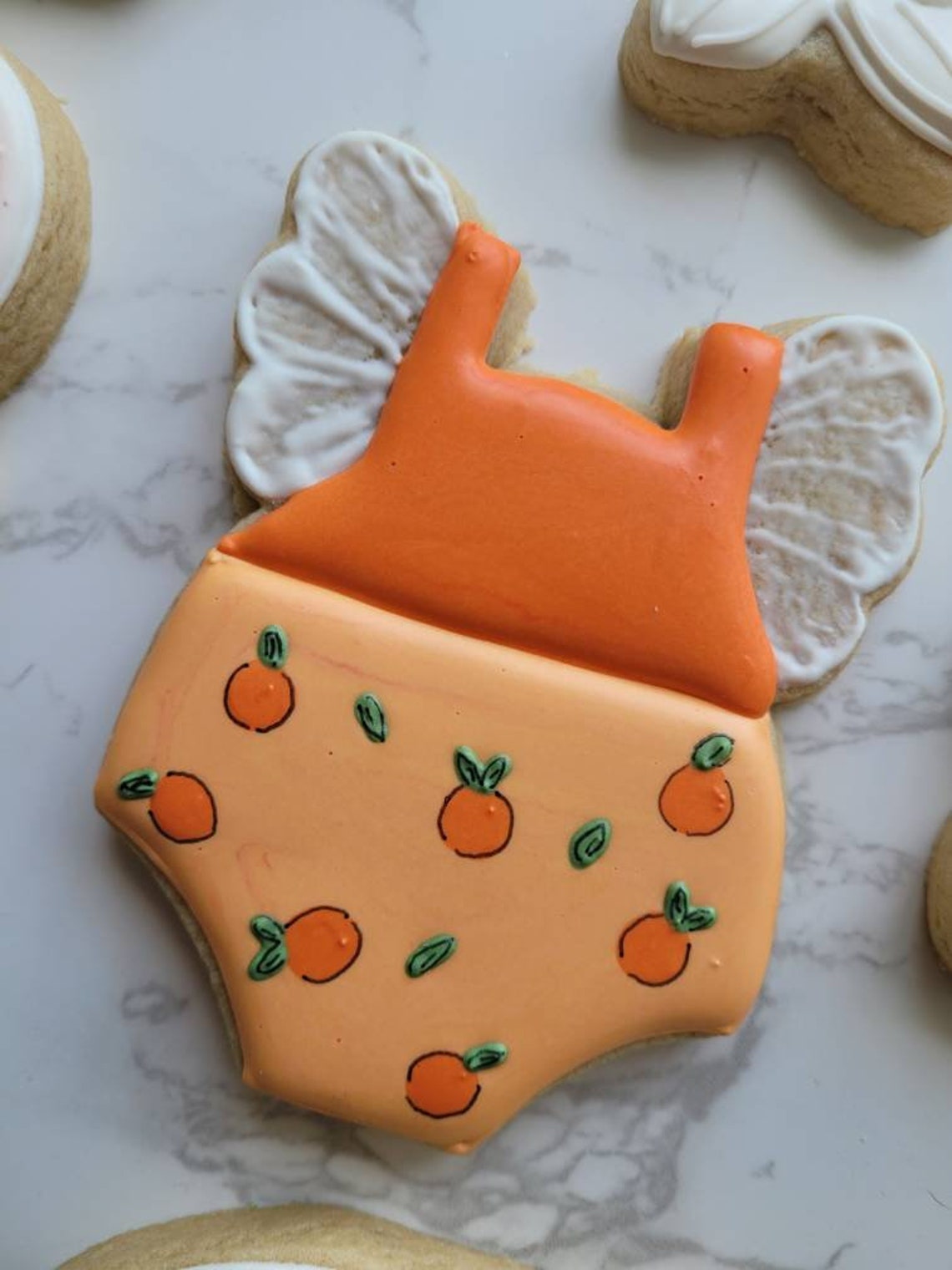 Cuties Theme Baby Shower Sugar Cookies Custom Sugar Cookies Etsy