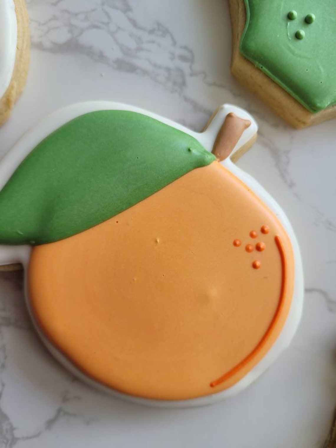 Cuties Theme Baby Shower Sugar Cookies Custom Sugar Cookies Etsy