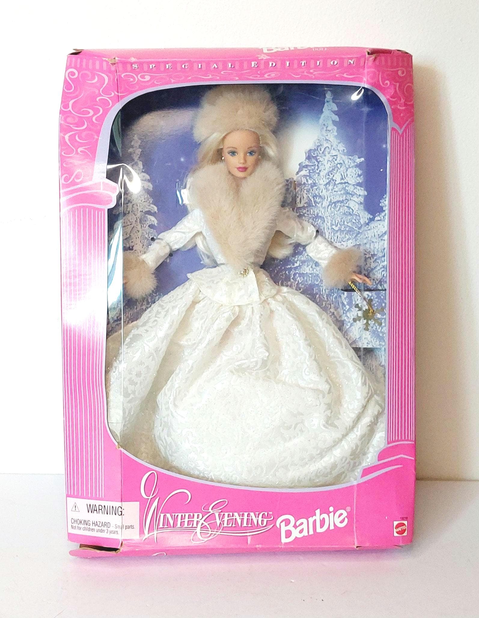 1998年バービーBarbieウィンターイブニング　ヴィンテージ ドレス Vintage 1998 Winter Evening Barbie Doll Special Edition Mattel