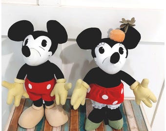 ぬいぐるみ Mickey Minnie Retro Stuffed Toy il_340x270.6671445026_sb47.jpg
