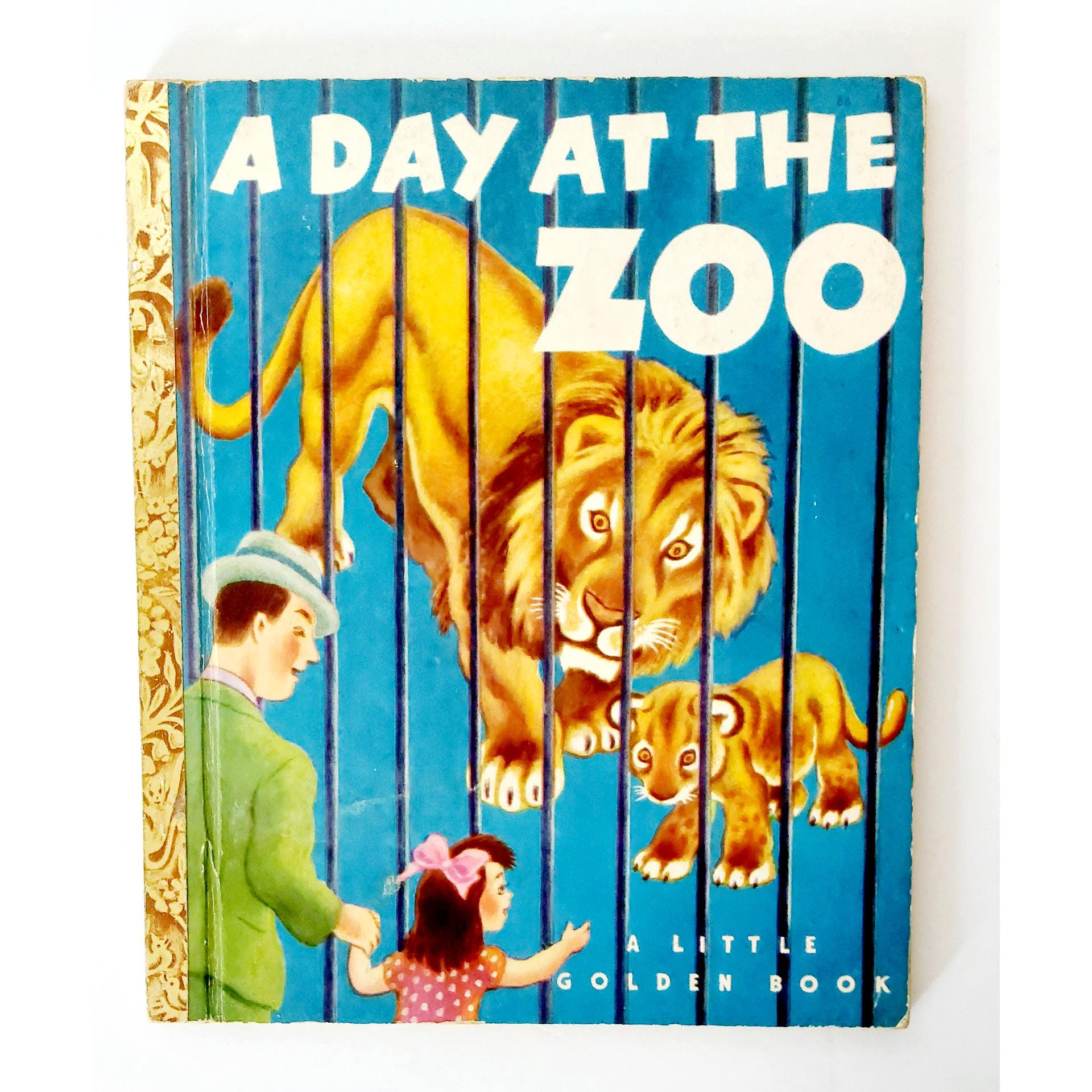 Vintage Zoo Book - Etsy