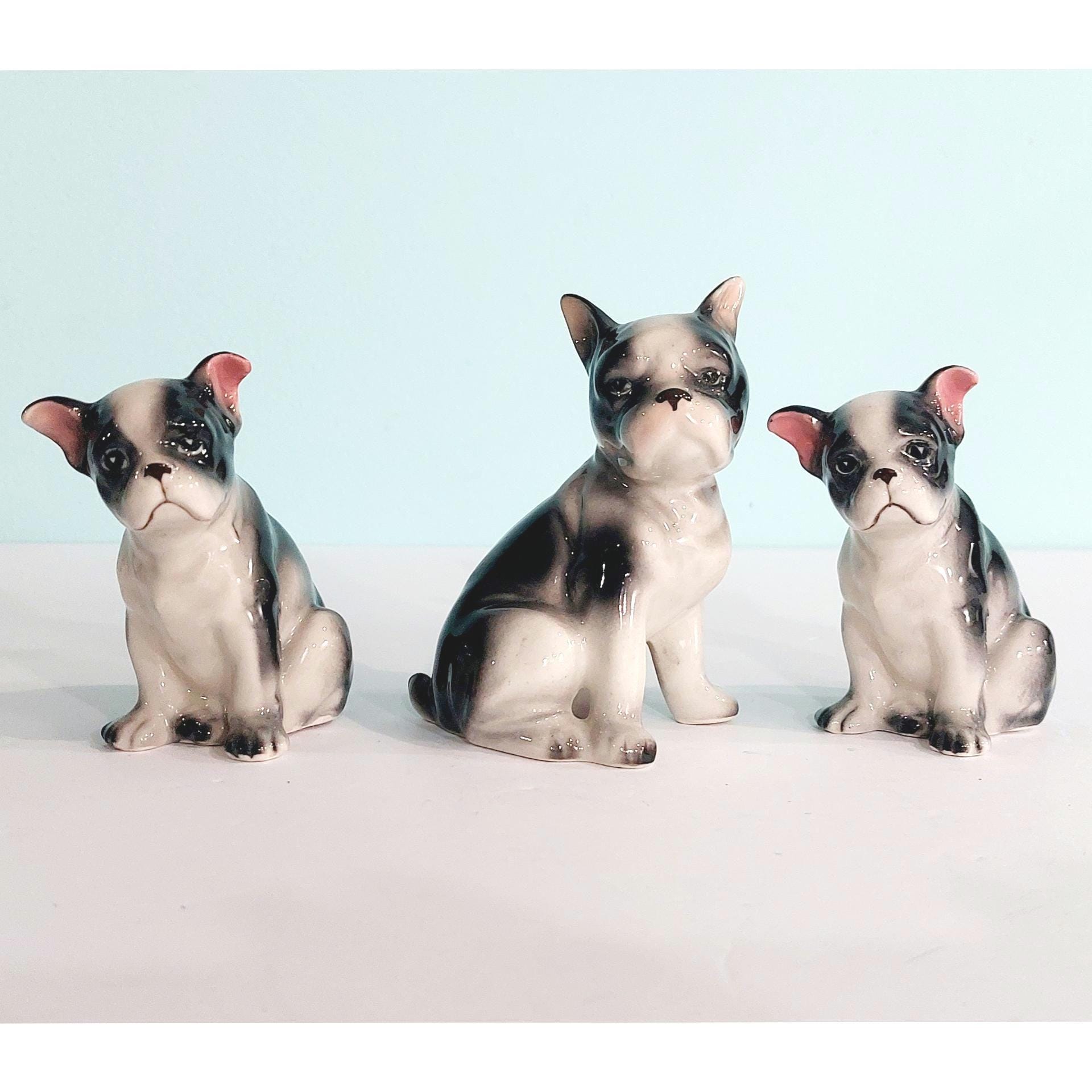 Bulldog Figurines Japan - Etsy