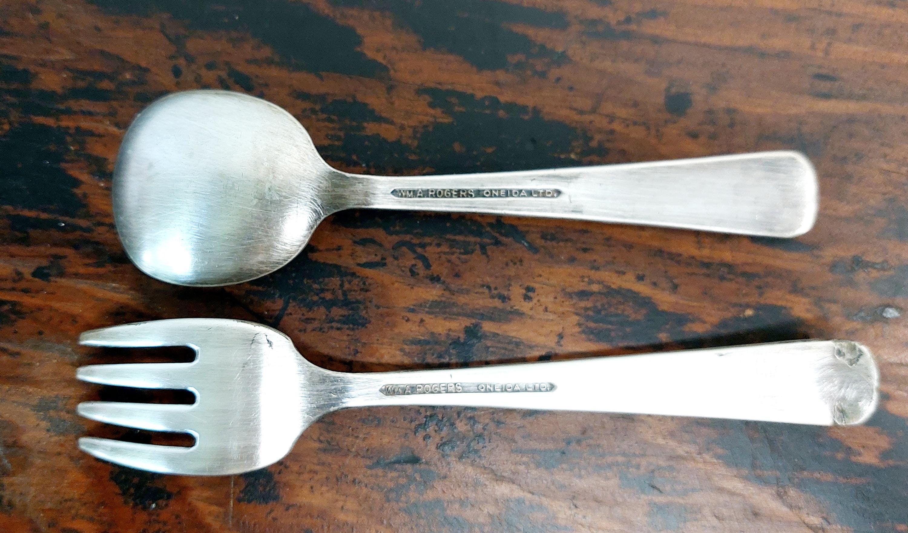 Wm. A. Rogers Oneida Ltd. Silverplate Campbell Soup Kids