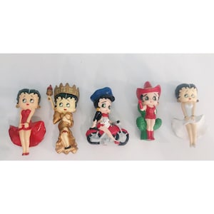 Mini Betty Boops Figurines - Etsy