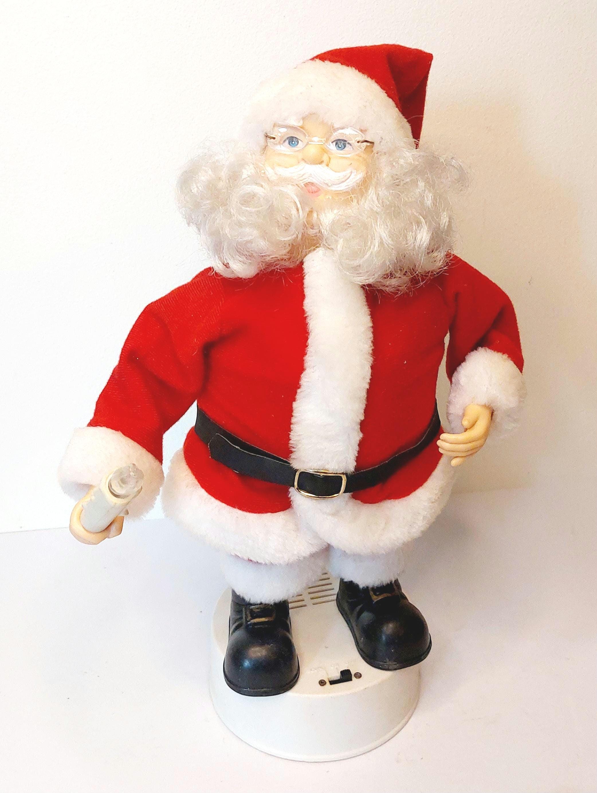 置物 Telco Santa the Baker Motion-Estes 1996 Vintage Telco the Original Motion-ettes of Christmas Santa Claus