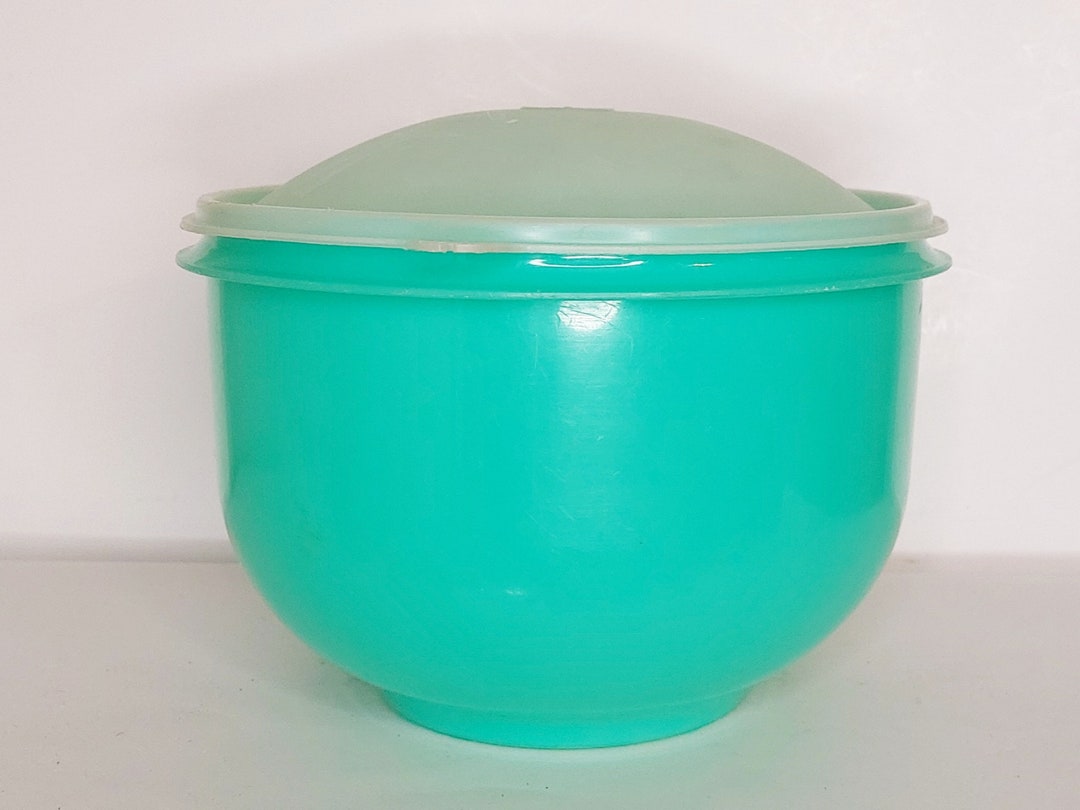 Vintage Jadeite Green Tupperware Domed Lettuce Crisper/ Keeper Etsy