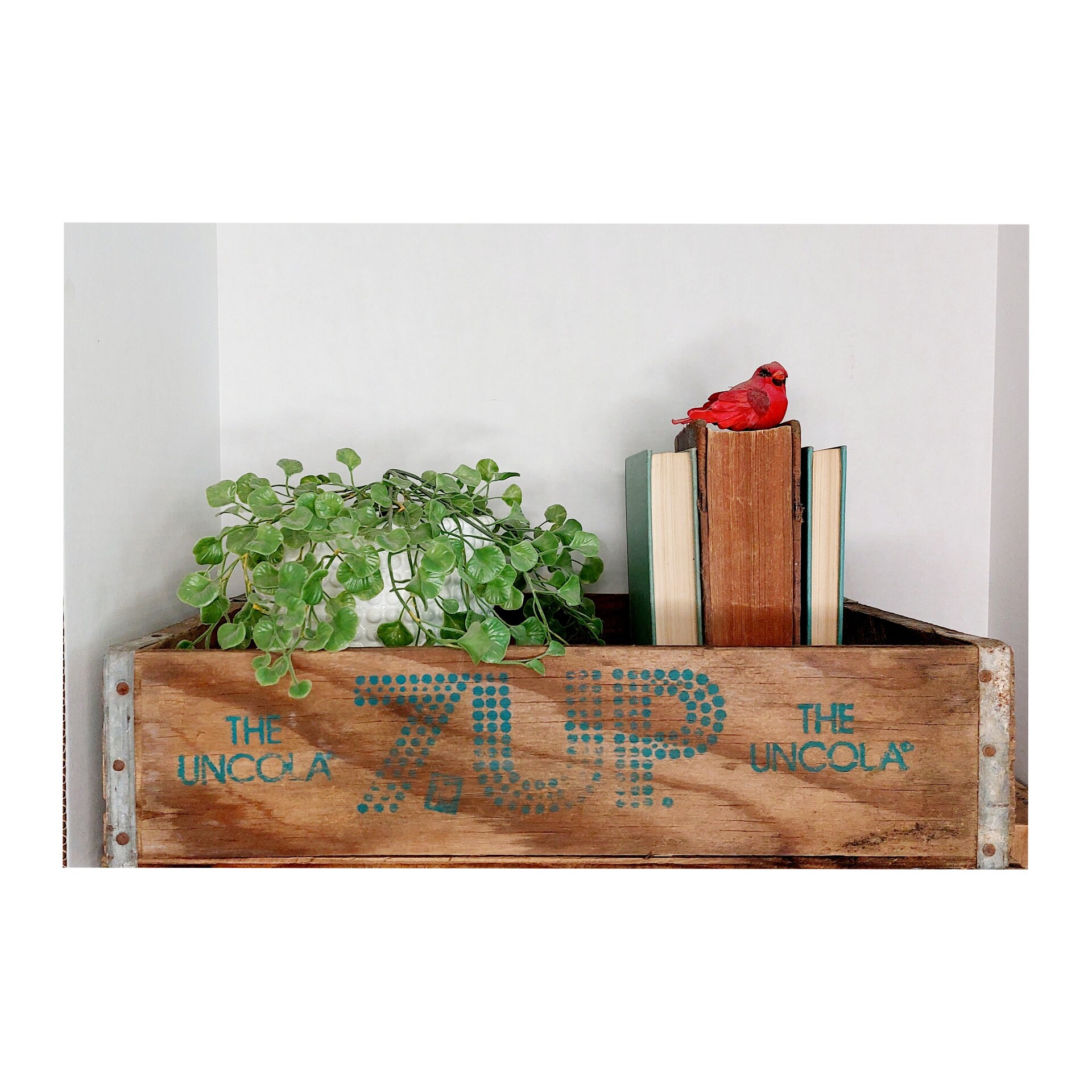 7up Vintage Wood Crate - Etsy