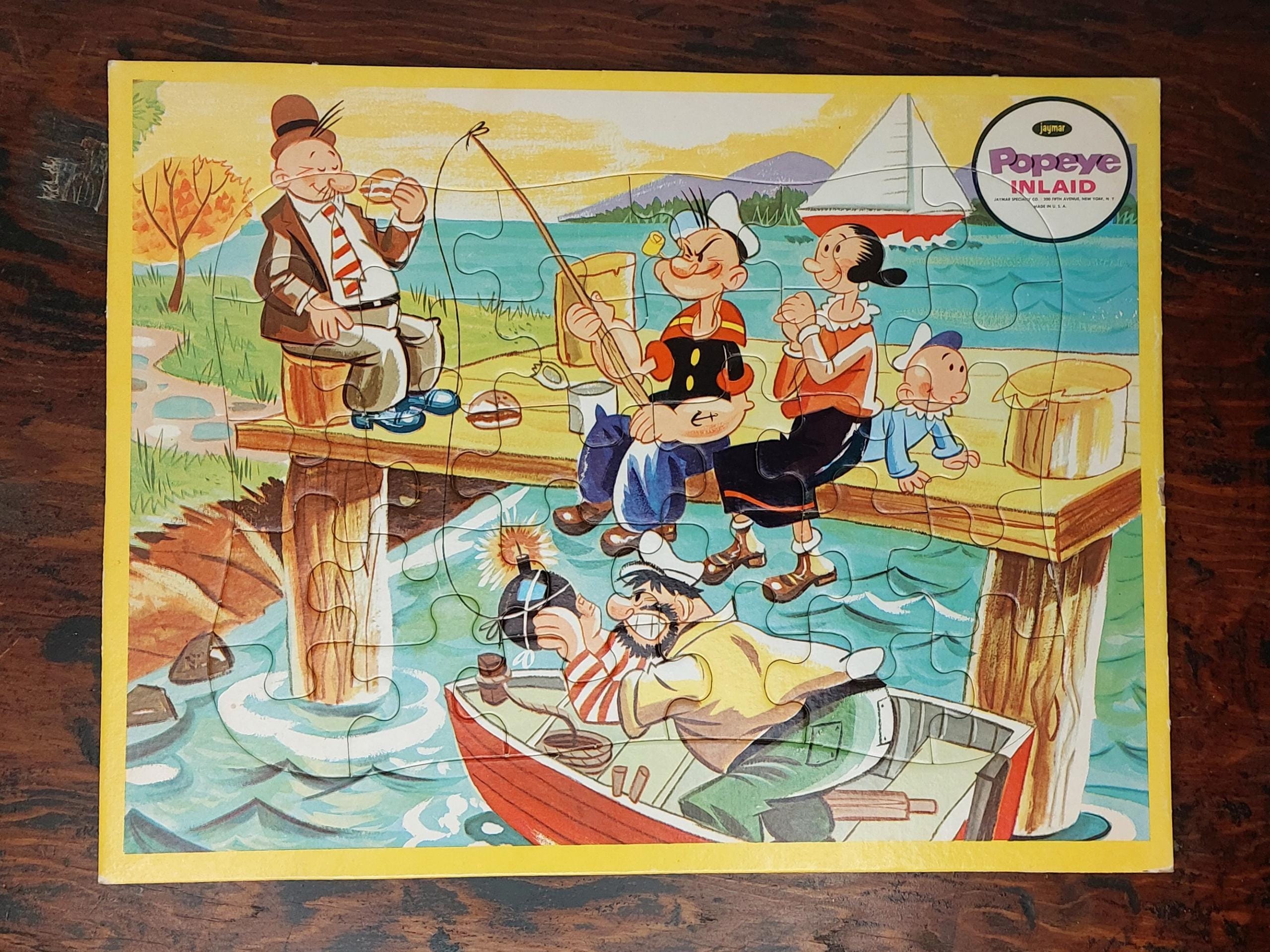 Popeye Puzzle - Etsy