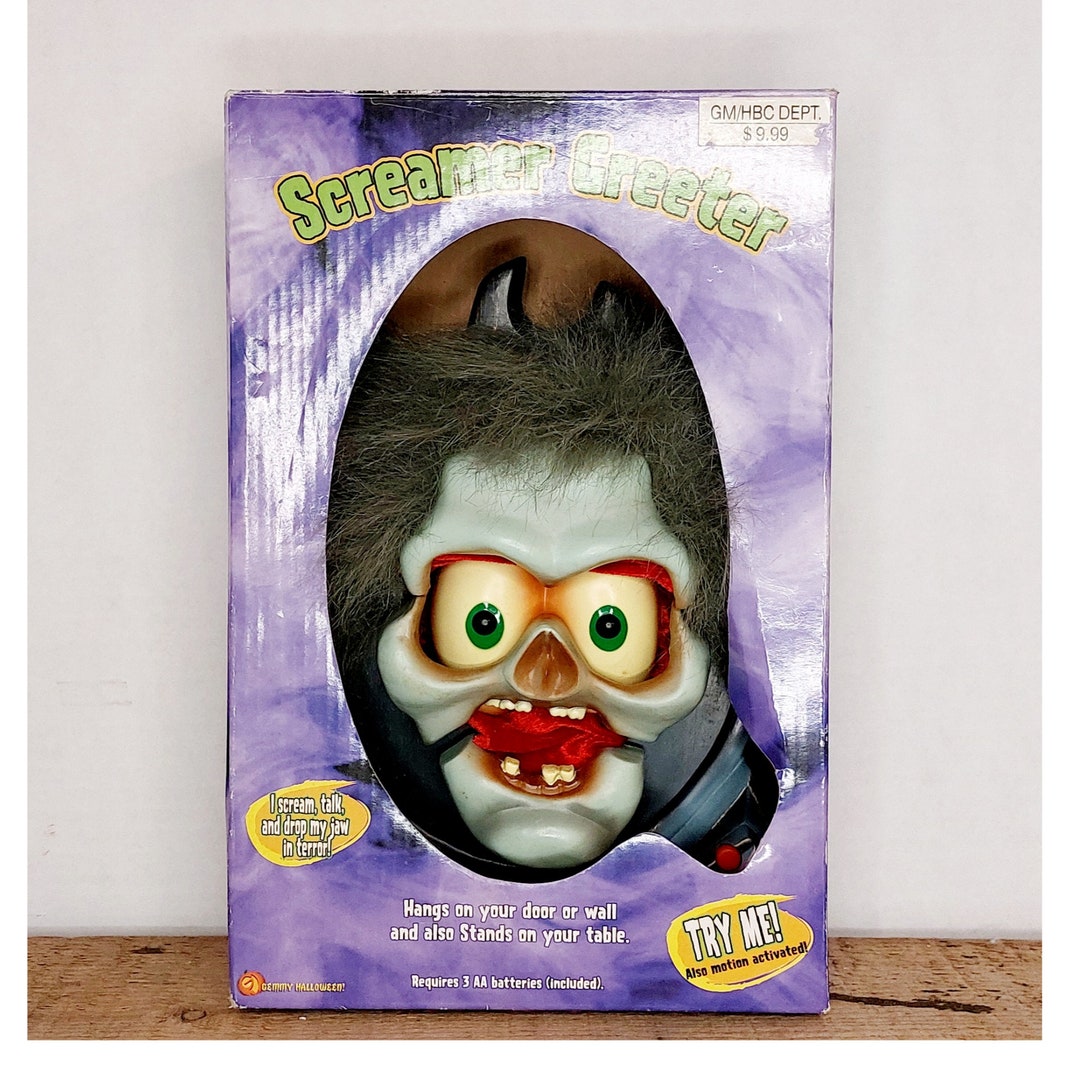 Vintage Gemmy Industries Corp. screamer Greeter Motion Activated