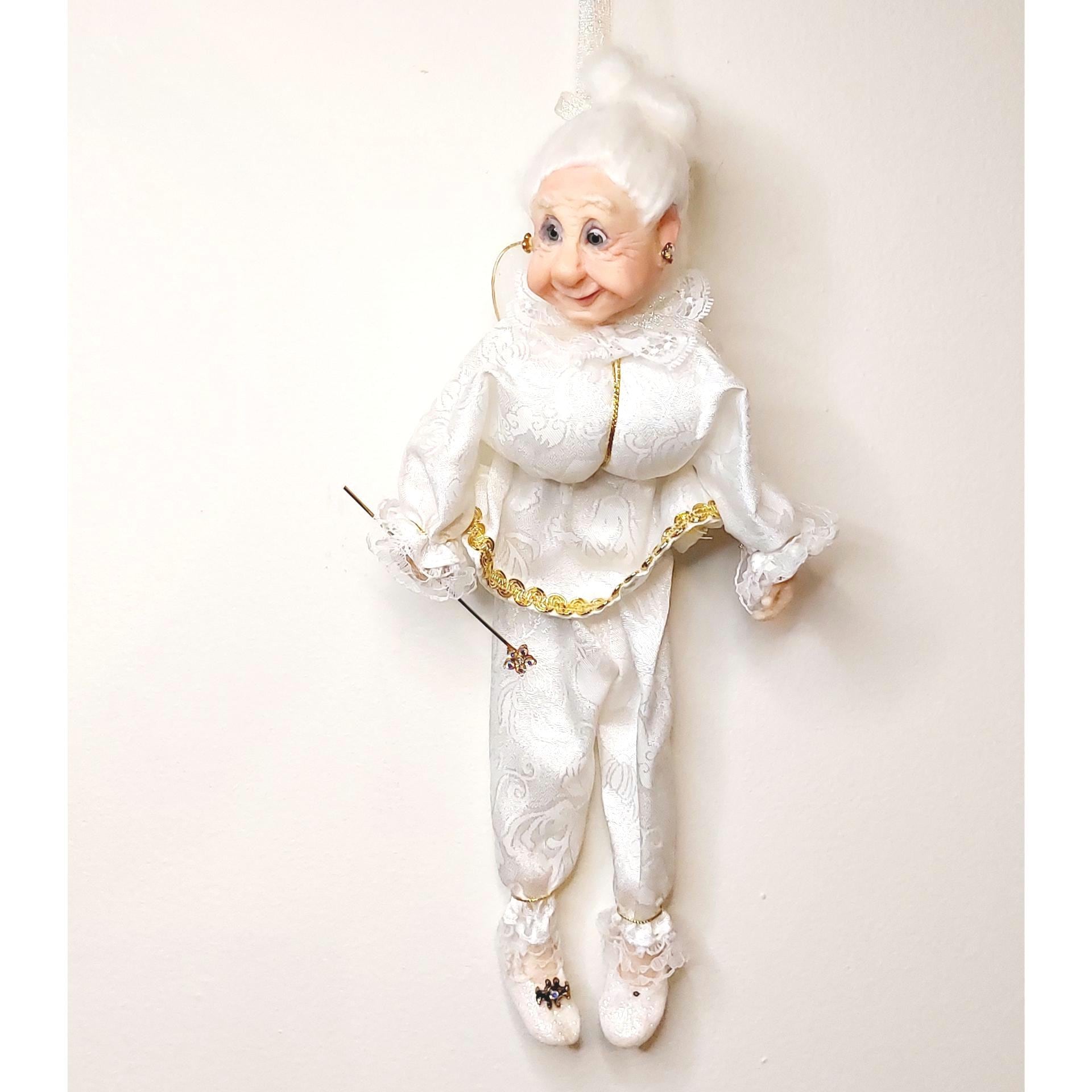 Vintage 2002 Giftcraft JKC Jacqueline Kent Hanging Fairy Godmother