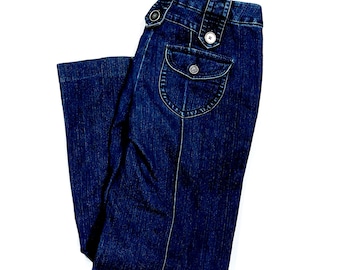 Vintage 1990s Women's Gitano Dark wash Women's jeans size 8