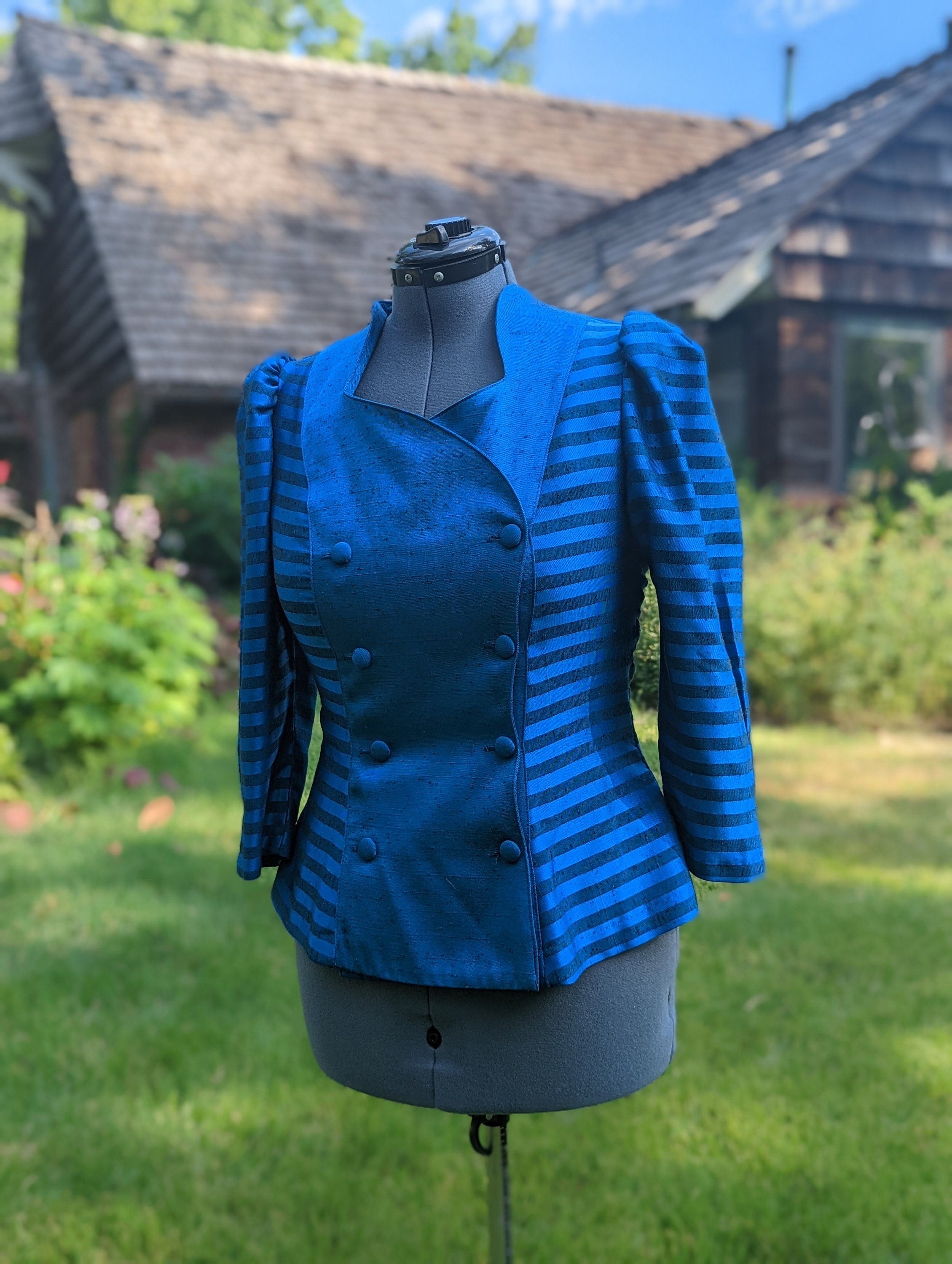 1 state puff sleeve blazer
