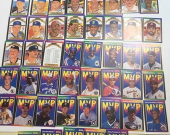 1989 Donruss Special Baseball Cards. Diamond Kings & MVP - Originals